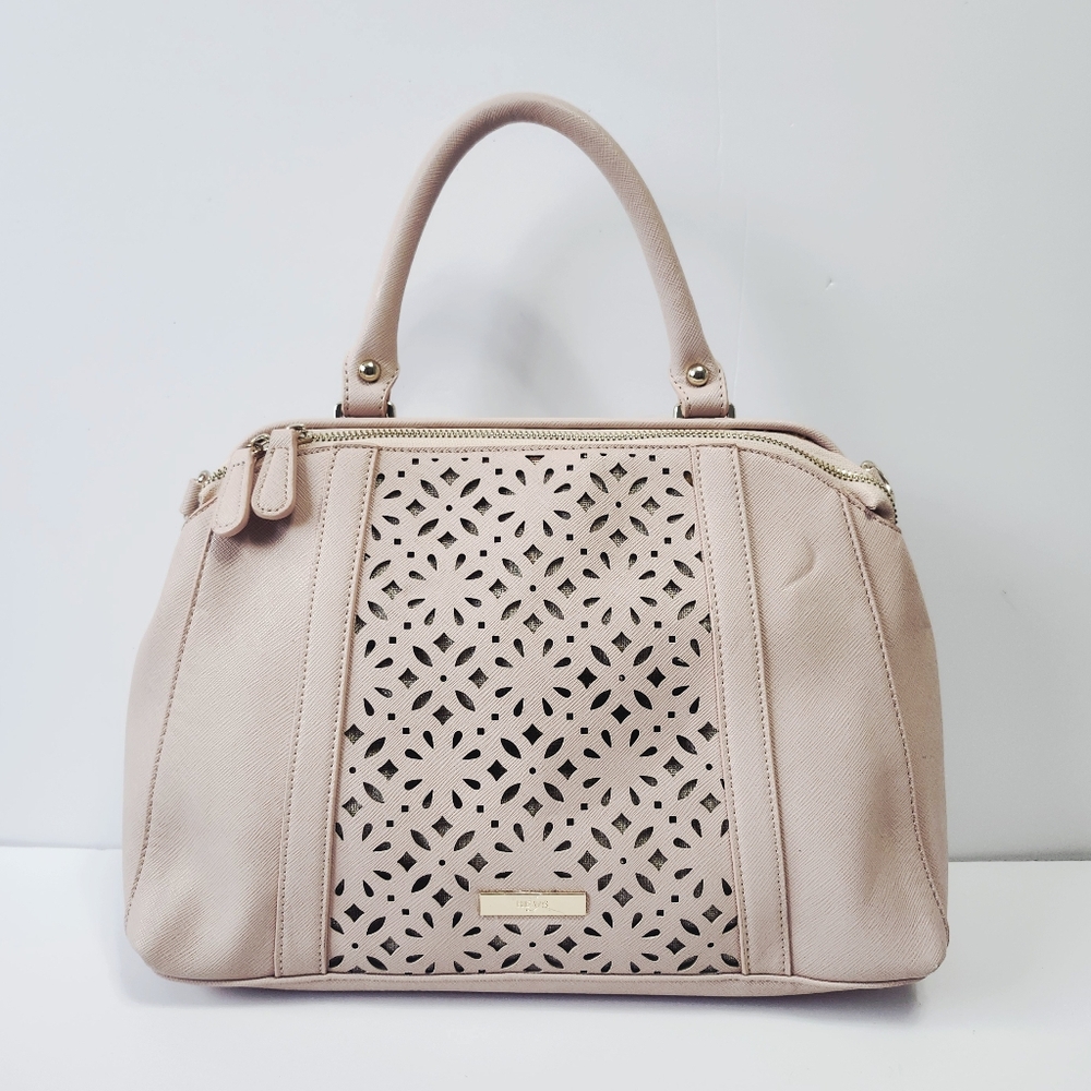 Heys Bliss Satchel Handbag Blush Cut Out Floral - Picture 11 of 16